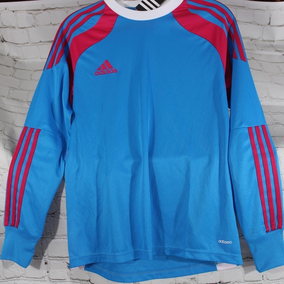 NWT Adidas Mens Goal Keeper Jersey sz YL NWT Adidas Mens Goal Keeper Jersey sz YL